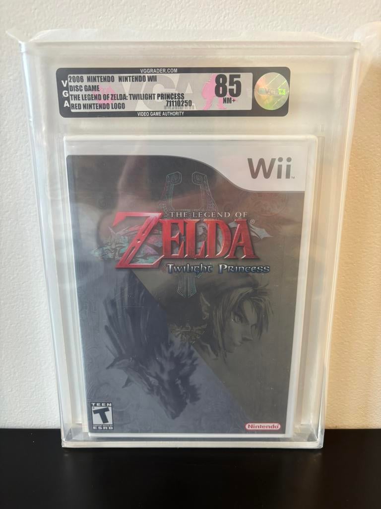 Zelda twilight princess wii sealed 85 vga graded 2006, Avontuur en Actie, 1 speler, Ophalen of Verzenden, Zo goed als nieuw