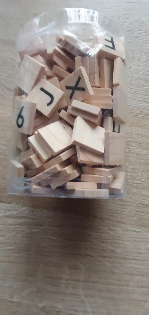 Letters en cijfers hout, Ophalen of Verzenden
