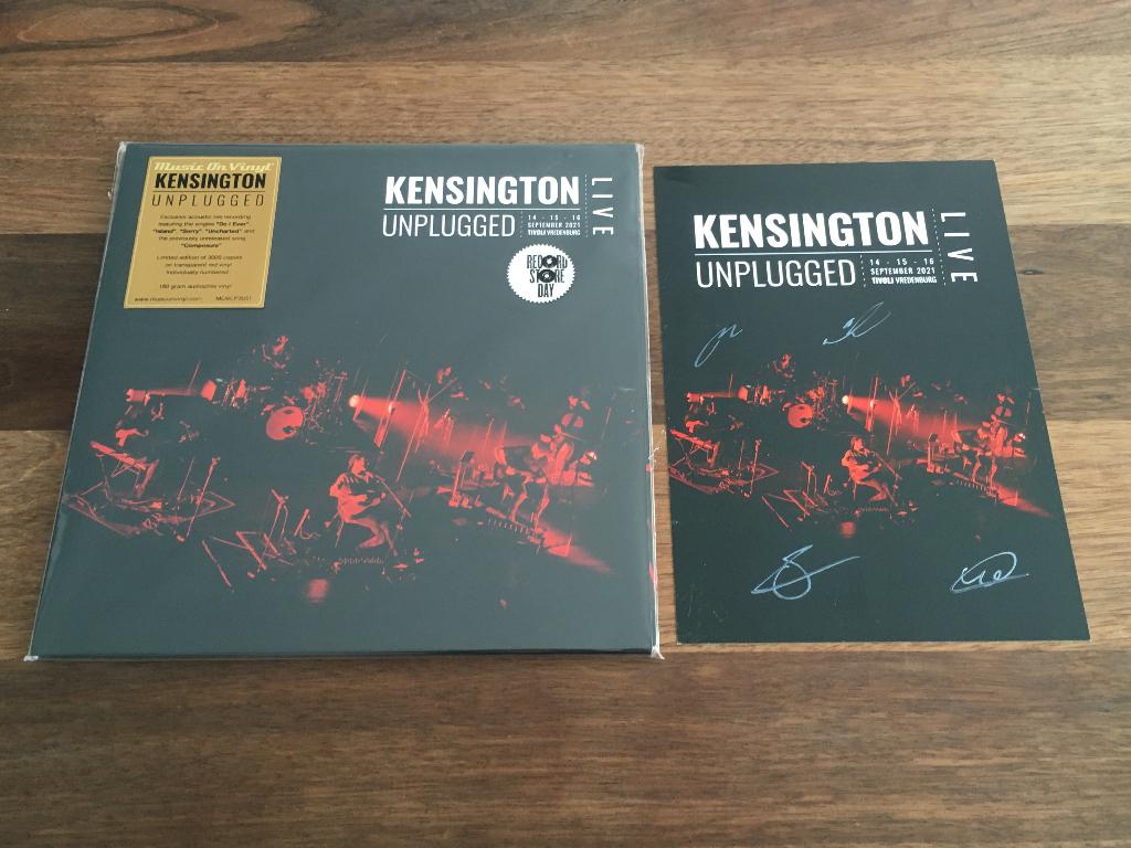 Vinyl 2LP Kensington Unplugged RED GESIGNEERD RSD 2022 NIEUW, Cd's en Dvd's, Vinyl | Pop, Ophalen of Verzenden, Nieuw in verpakking