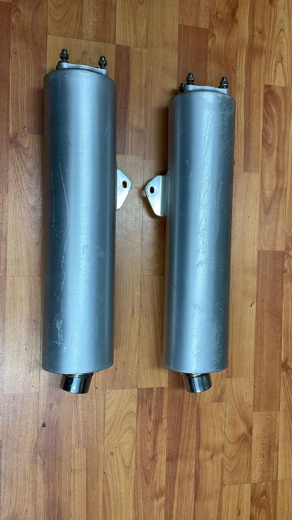 Origineel uitlaat dempers Suzuki TL1000R TL 1000 R bj.2001, Motoren, Ophalen, Gebruikt