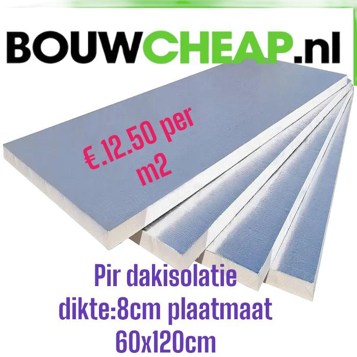 Pir dakisolatie in prijs verlaagd 👍👍, Doe-het-zelf en Verbouw, Dakplaat of Dakpanplaat, Overige kleuren, Nieuw, Ophalen of Verzenden