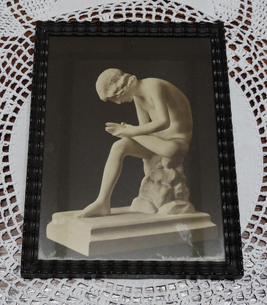 Prent uit Atelier S. Almquist Hálsingborg - Zweden, Antiek en Kunst, Kunst | Schilderijen | Klassiek, Ophalen of Verzenden