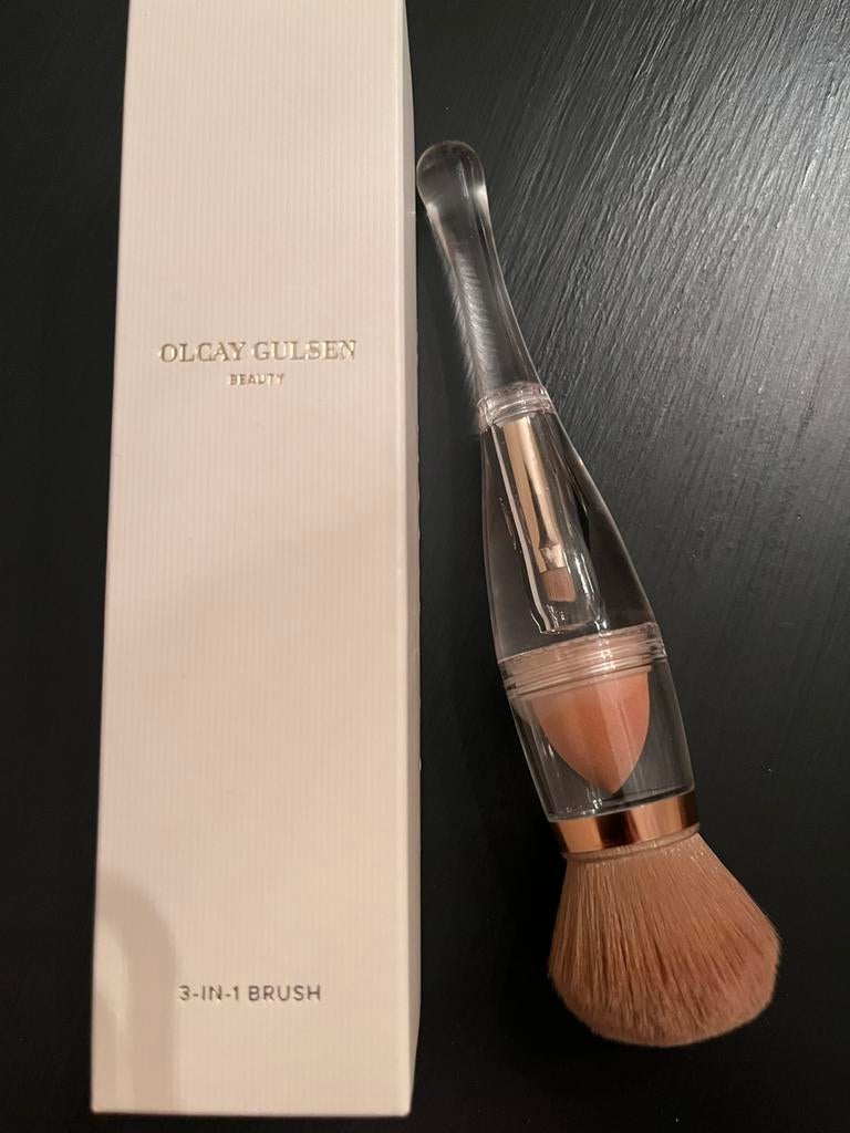 Olcay Gulsen 3 in 1 brush, Ophalen of Verzenden, Nieuw, Gehele gezicht