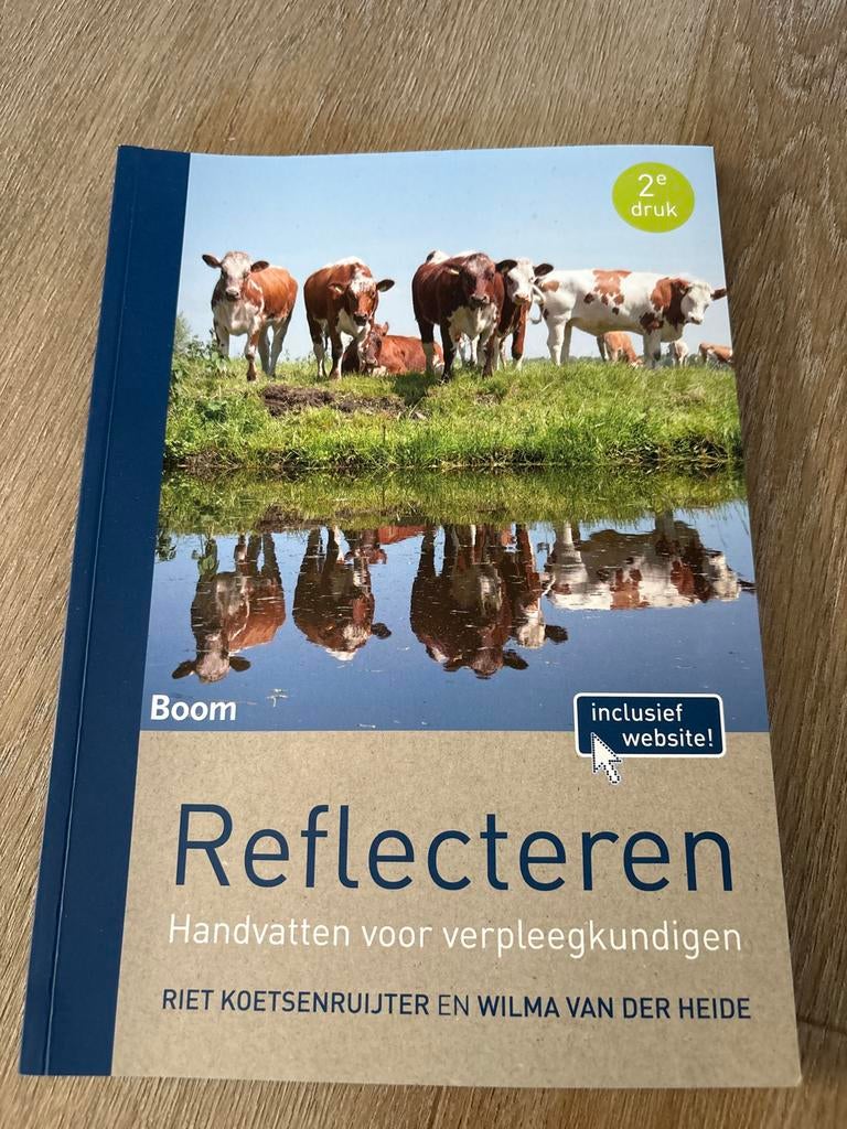 Reflecteren - Handvatten voor verpleegkundigen, Boeken, Ophalen of Verzenden, Zo goed als nieuw, HBO