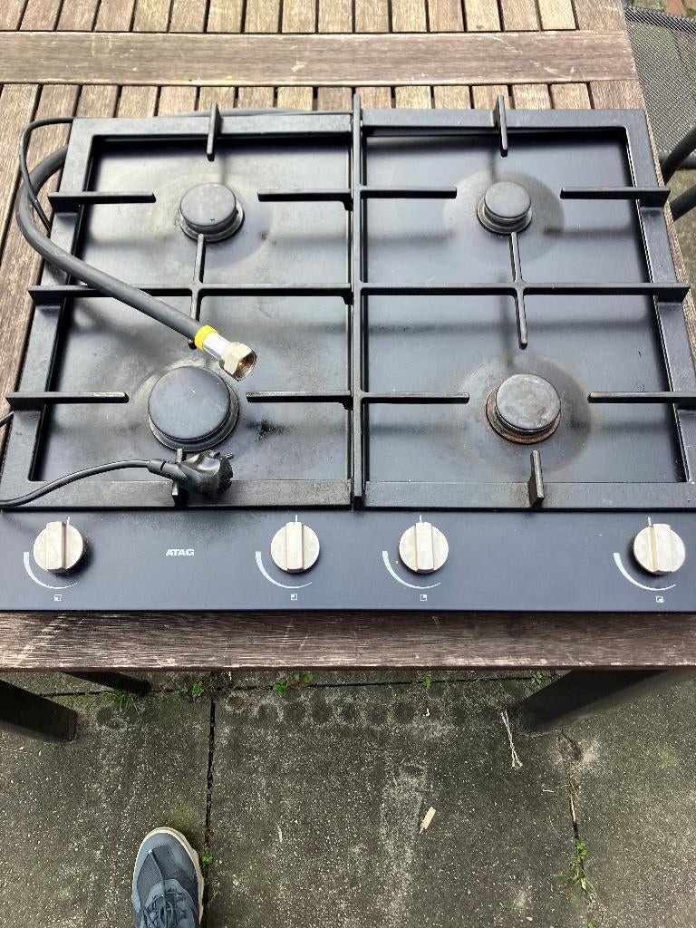 ATAG Gaskookplaat, Ophalen, Gebruikt, 4 kookzones, Inbouw