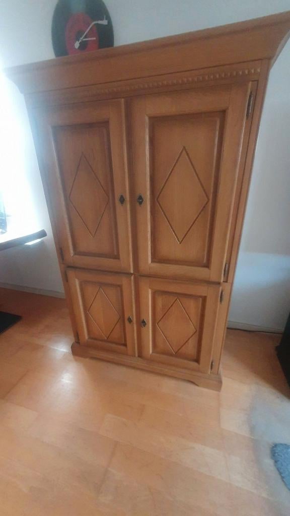 Tv meubel pc kast Karel Mintjes Eiken Safir, Ophalen