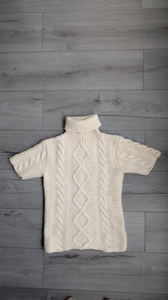 Jigsaw wollen kabeltrui - Maat S, Kleding | Dames, Jigsaw, Beige, Nieuw, Ophalen of Verzenden