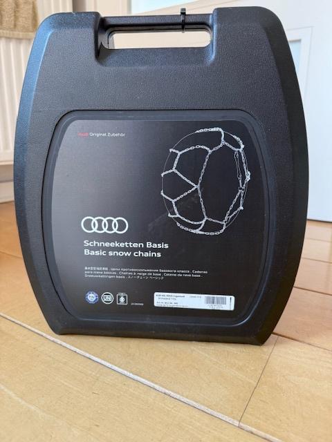 Orginele Audi sneeuwkettingen (205/60 R16), Ophalen, Nieuw