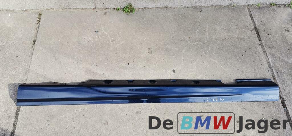 Sideskirt links blauw BMW 3-serie E46 51712492211, Gebruikt, Ophalen of Verzenden, BMW, BMW