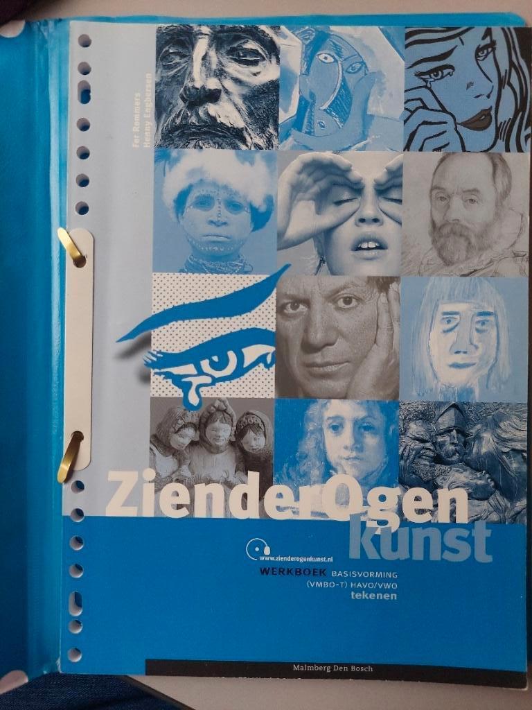 Werkboek: ZienderOgen Kunst basisvorming Havo/VWO, Boeken, Kunst en Cultuur | Beeldend, Zo goed als nieuw, Schilder- en Tekenkunst