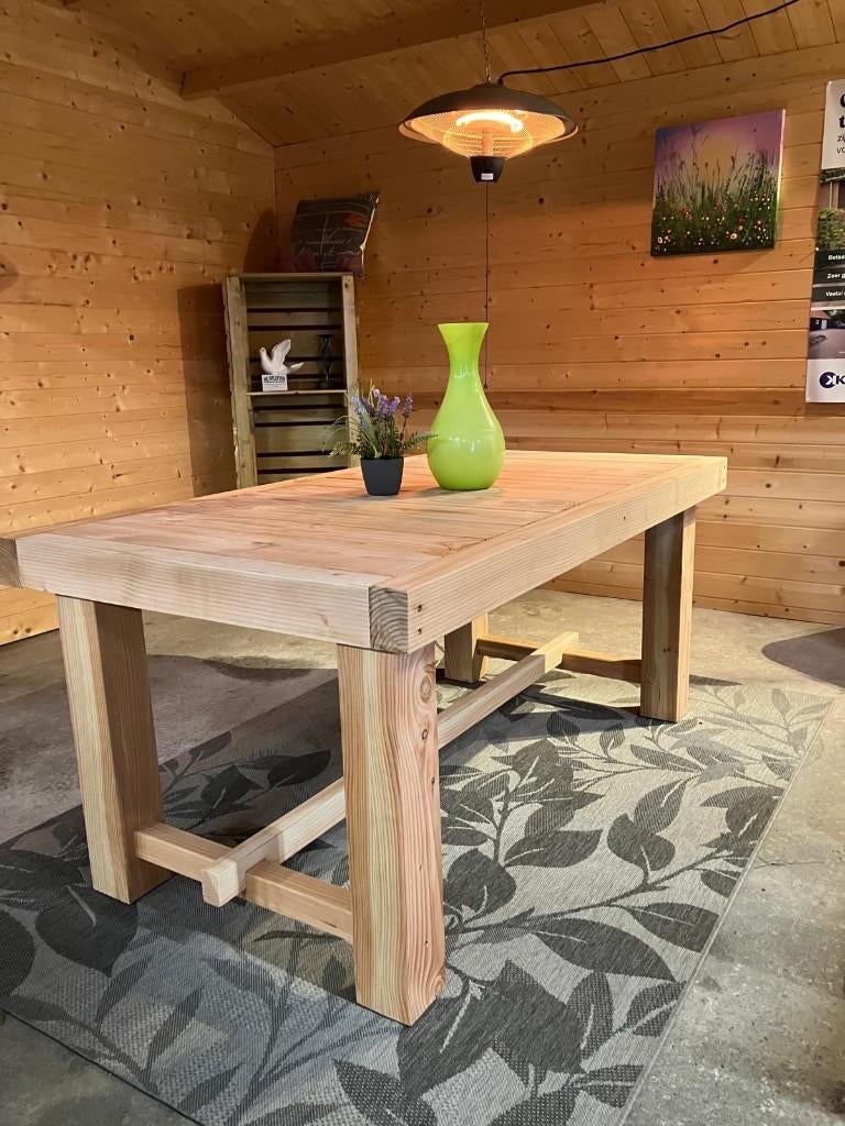 Tuintafel / Kloostertafel douglas, Tuin en Terras, Ophalen, Nieuw, Rechthoekig, Hout