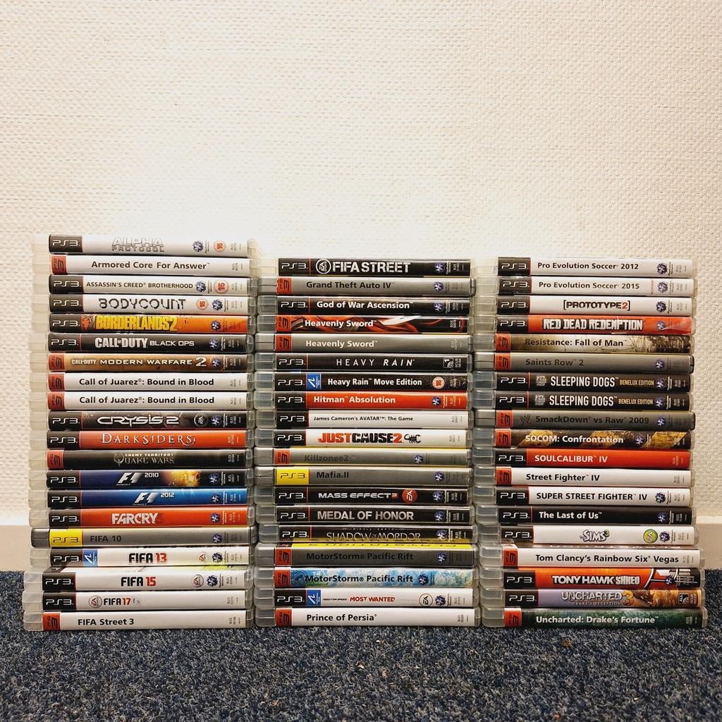 Heel veel leuke Playstation 3 (PS3) Games / Spellen, Spelcomputers en Games, Games | Overige, Gebruikt, Avontuur en Actie, 1 speler