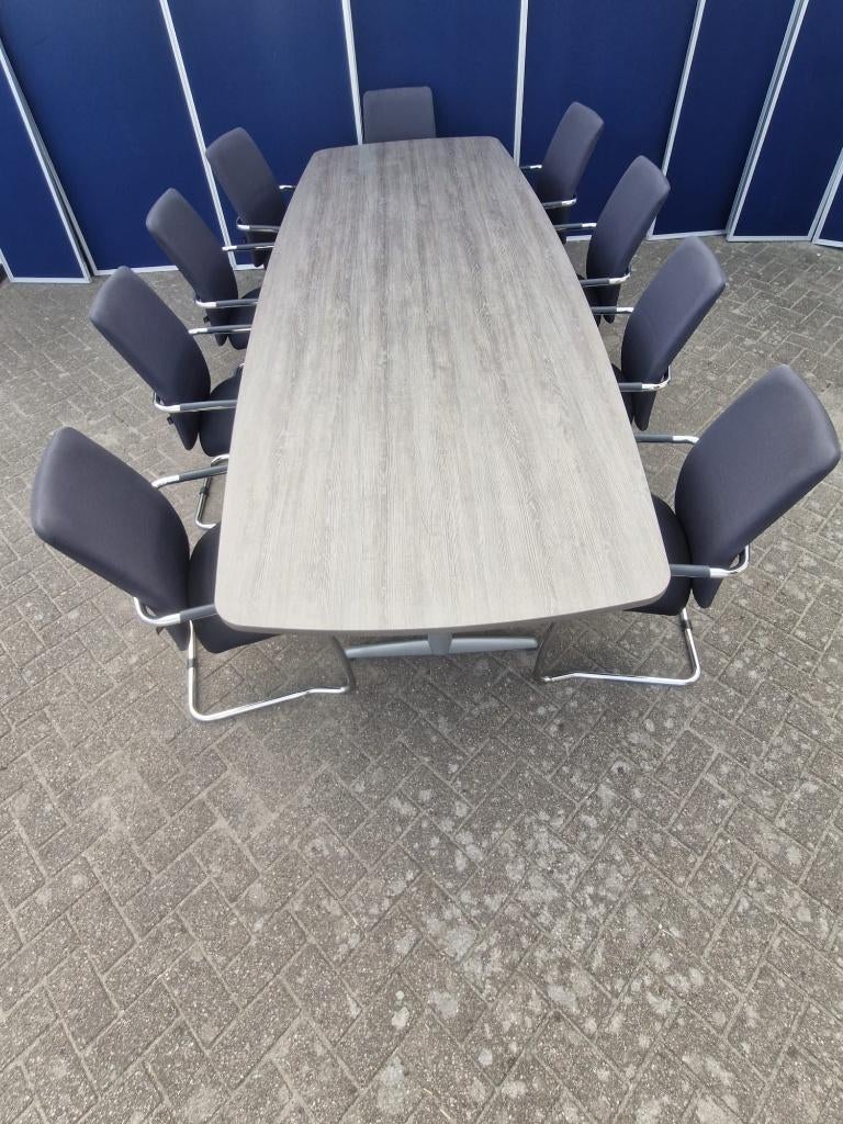 Ahrend vergadertafel klein tot groot, nieuw blad naar keuze, Huis en Inrichting, Postbus, Ophalen of Verzenden, Zo goed als nieuw