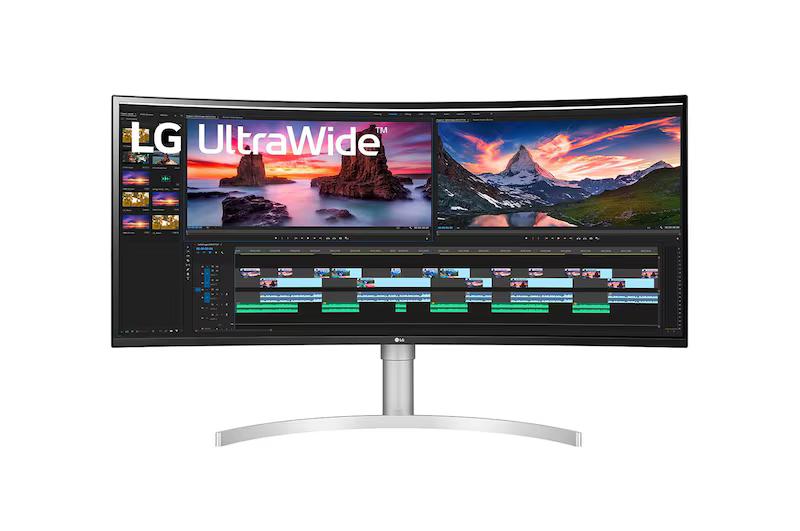 LG 38WN95C-W UltraWide Curved Monitor – Zo goed als nieuw, Gaming, IPS, Curved, Ophalen of Verzenden