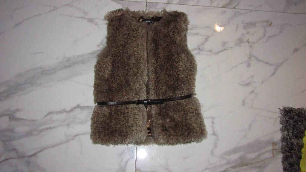 140 MC GREGOR bont vest / bodywarmer, Ophalen of Verzenden, Zo goed als nieuw, Meisje, Trui of Vest