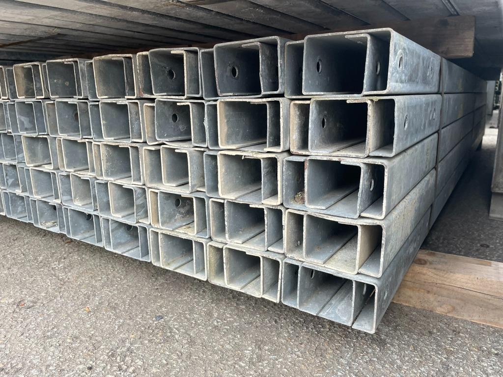 C-Profielen 90x60x2,5mm | Lengte: 2350 mm, Ophalen of Verzenden, Gebruikt, IJzer
