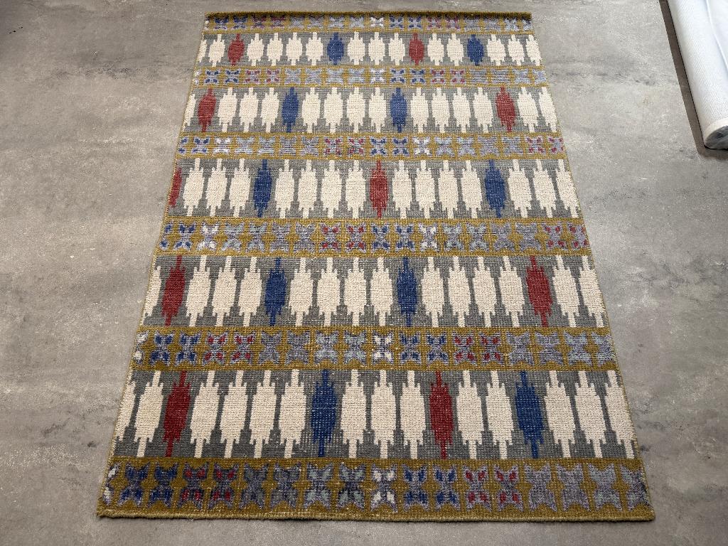 Vloerkleed Brink en Campman Kelim 150 x 200 cm wol, Huis en Inrichting, Vloerkledenloft, Overige kleuren, 150 tot 200 cm, Ophalen of Verzenden