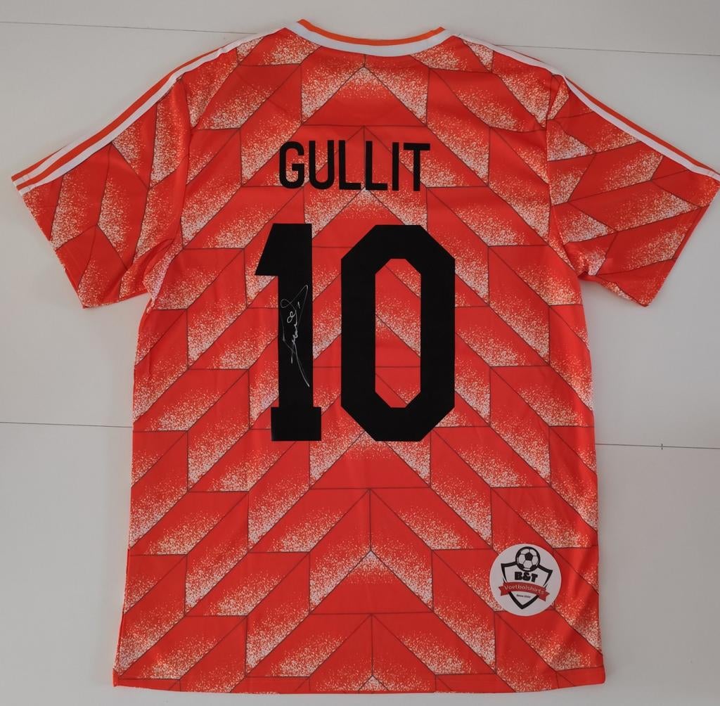 Gesigneerd Nederlands Elftal Shirt Ruud Gullit, Ophalen, Shirt, ., Zo goed als nieuw