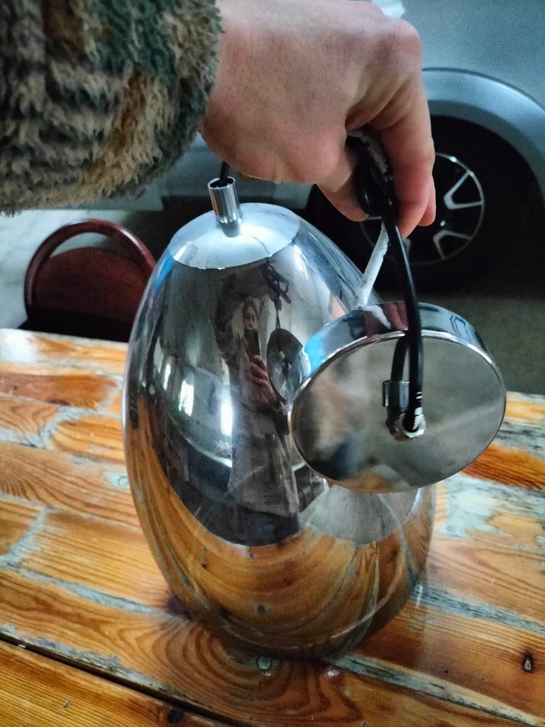 Lamp, Huis en Inrichting, Ophalen, Modern, Minder dan 50 cm, Glas
