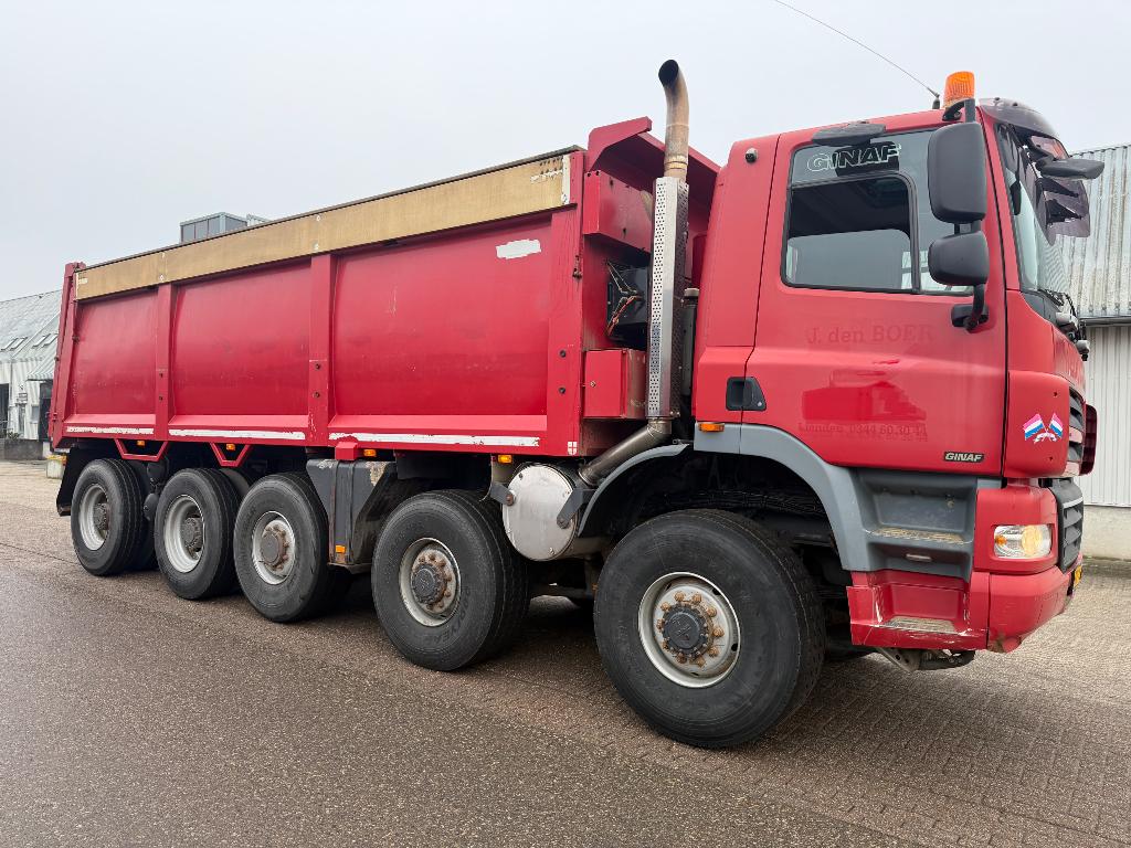 GINAF 5450. 10X8 , GIJBERTSEN KIPPER, TOP CONDITIE!, Euro 5, Ginaf, Bedrijf, USB