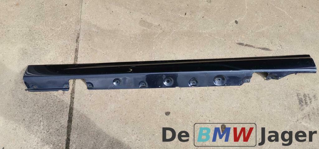 Sideskirt links blauw BMW 3-serie E46 51712492211, Gebruikt, Ophalen of Verzenden, BMW, BMW