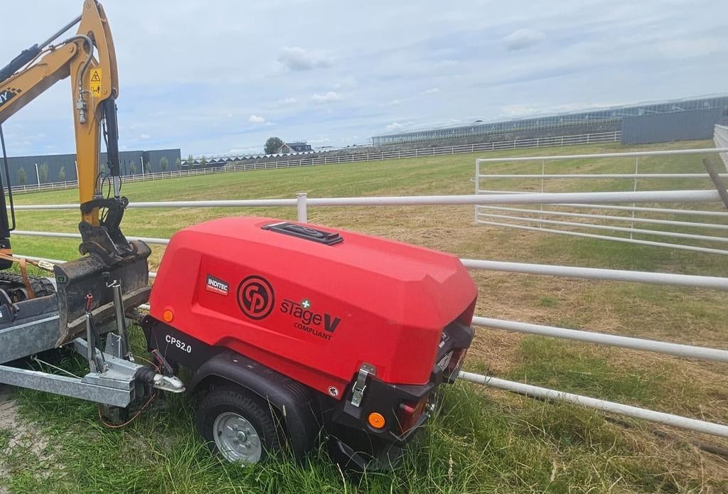 Chicago Pneumatic CPS 2.0 compressor, Ophalen