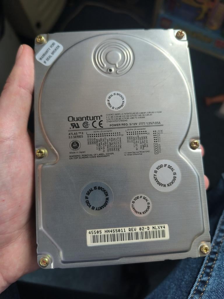 Quantum Atlas II 3.5" series HDD, Intern, Gebruikt, HDD, Ophalen of Verzenden