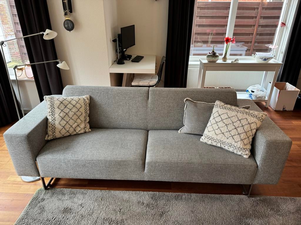 Artifort Mare bank, Huis en Inrichting, Banken | Bankstellen, Gebruikt, Rechte bank, Driepersoons, 75 tot 100 cm, Stof, Ophalen of Verzenden