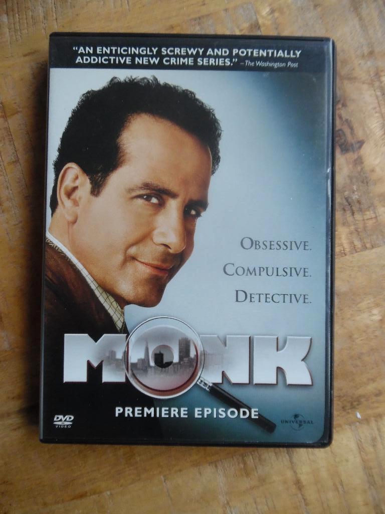 DETECTIVE MISDAAD CRIME - MONK PREMIERE EPISODE - REGIO 1, Vanaf 16 jaar, Ophalen of Verzenden, Gebruikt, Overige gebieden