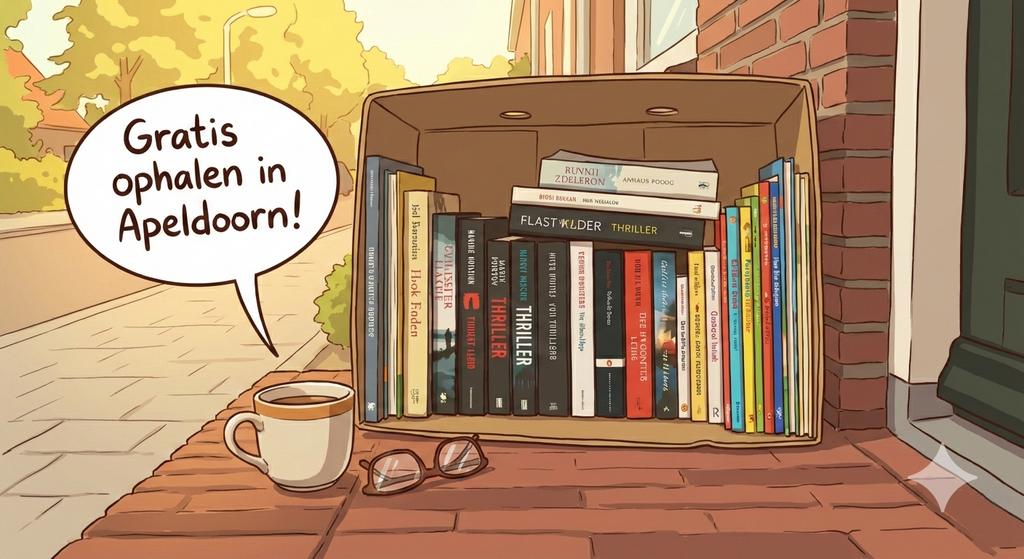 Gratis boeken gezocht in Apeldoorn: Geef ze een tweede kans!, Ophalen