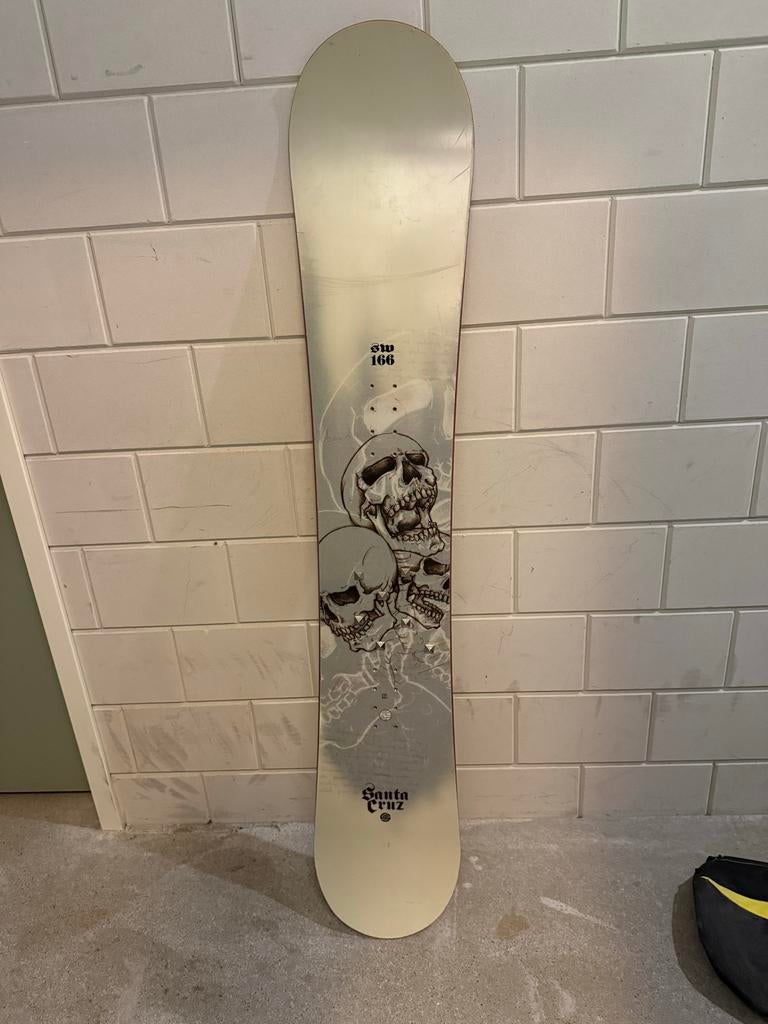 Santa Cruz Snowboard 166cm, Sport en Fitness, Snowboarden, Ophalen of Verzenden, Gebruikt, Board