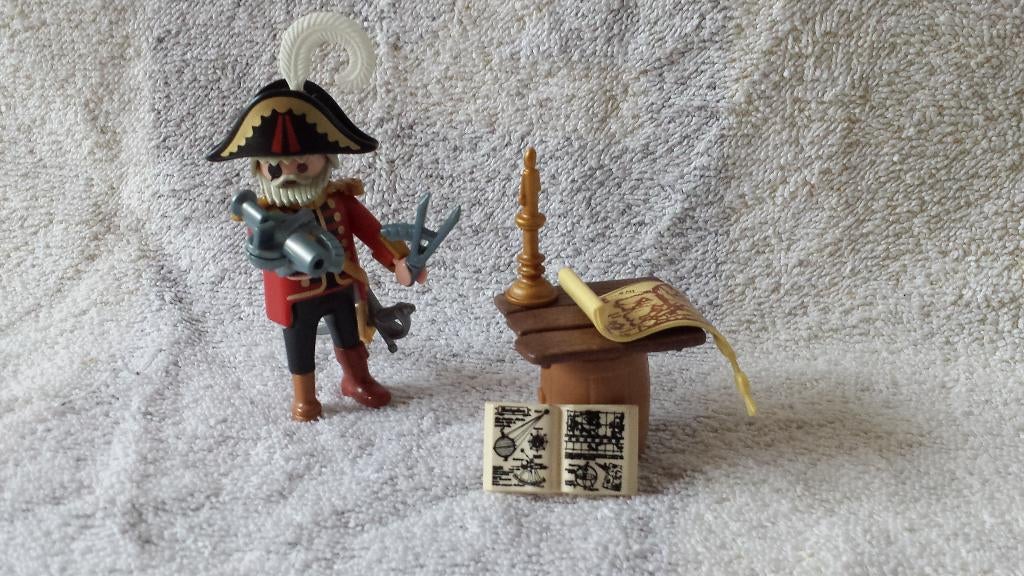 playmobil piraten kapitein 3936, Ophalen of Verzenden, Zo goed als nieuw, Complete set