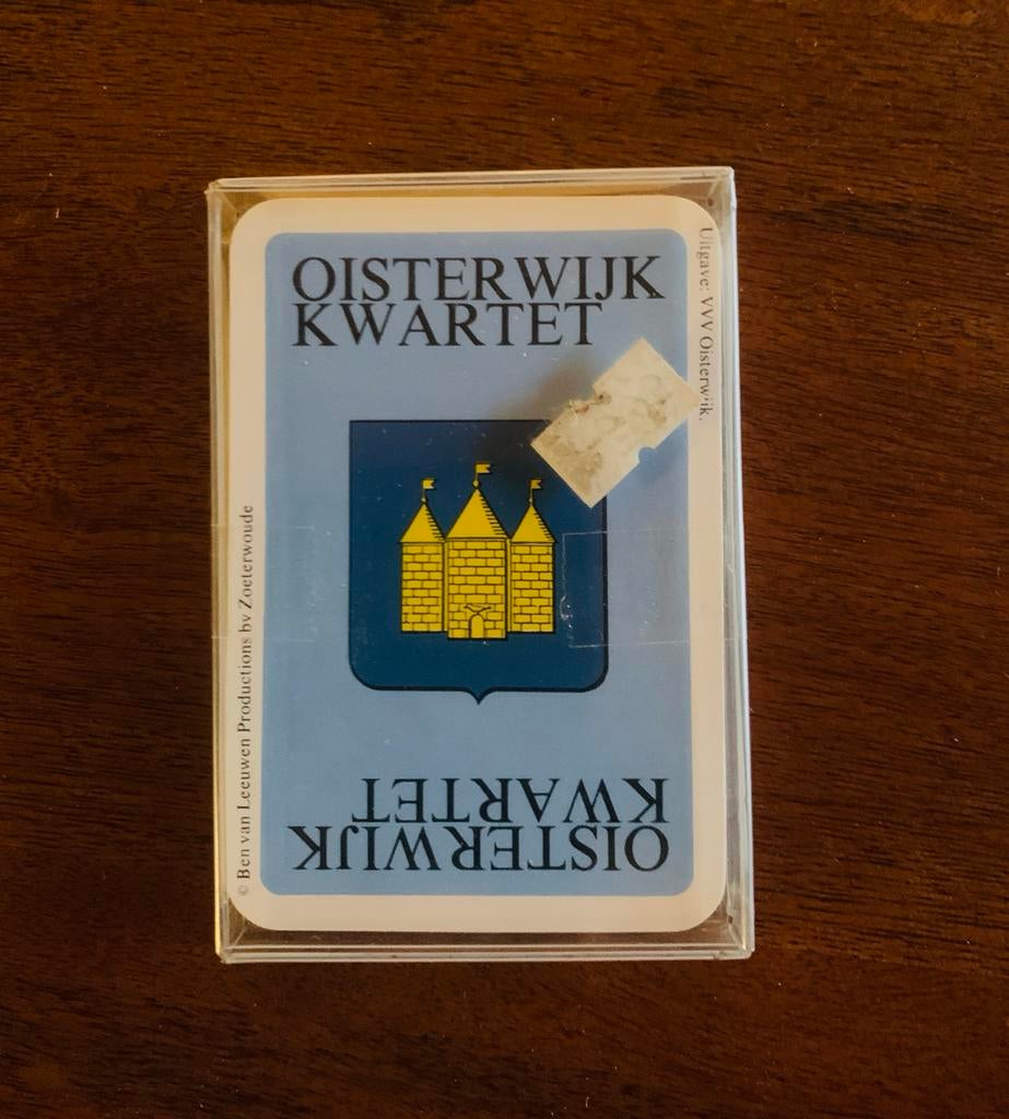 Oisterwijk Kwartet kwartetspel