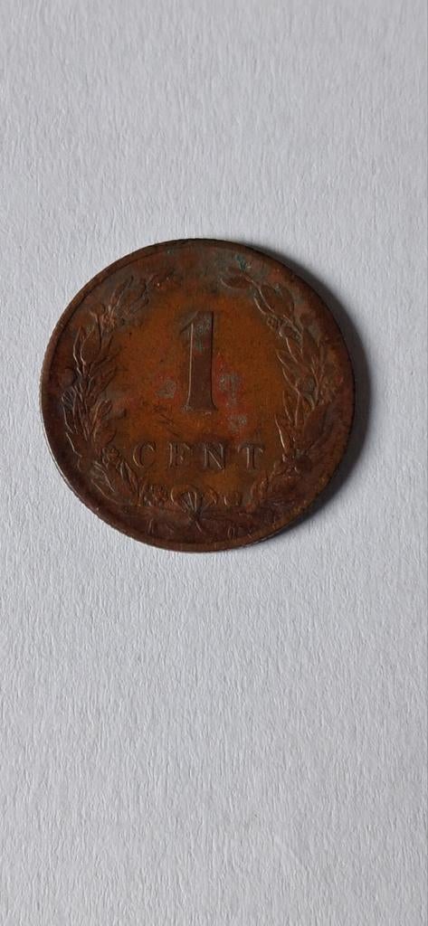 1 cent Nederland 1883, 1892(?) 1901, brons, Postzegels en Munten, Munten | Nederland, Ophalen of Verzenden, Koningin Wilhelmina