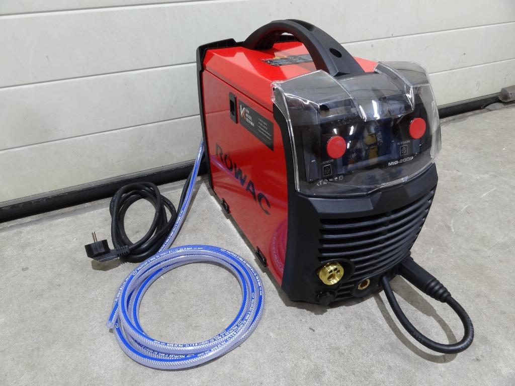 NIEUW Mig/Mag laspparaat Rowac Mig 200p DUBBEL PULSE! 230V, Doe-het-zelf en Verbouw, Gereedschap | Lasapparaten, Ophalen of Verzenden