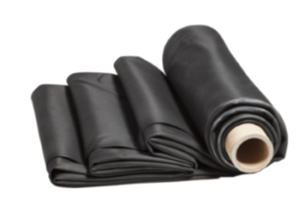 EPDM Rubberfolie uit 1 stuk | dikte 1,5mm | € 11 m² excl.btw, Ophalen, Overige materialen, Zwart, Nieuw