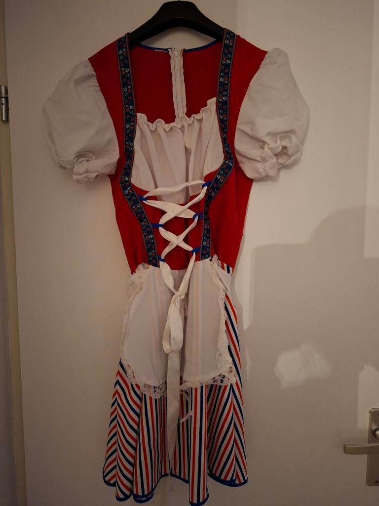Hollands jurkje/ tiroler jurkje mt M, Maat 38/40 (M), Carnaval, Ophalen of Verzenden, Kleding