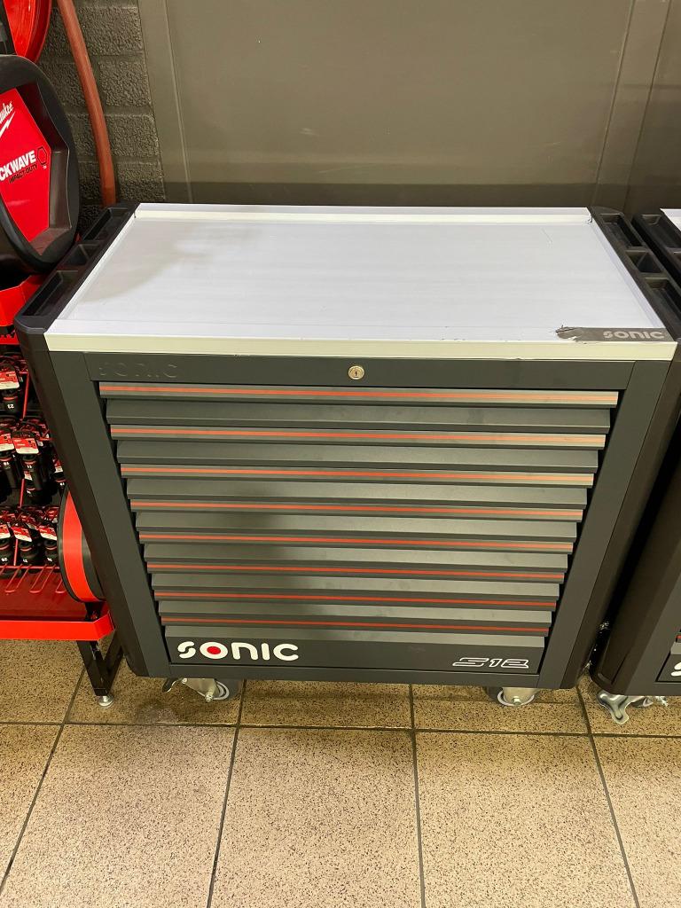 Sonic S12-Next gevulde gereedschapwagen 644-delig, Auto diversen, Autogereedschap, Ophalen of Verzenden, Nieuw