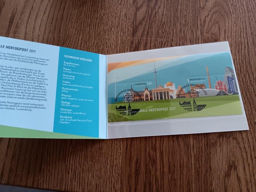 Velletjes Multilaterale Hertogpost., Postzegels en Munten, Postzegels | Nederland, Ophalen of Verzenden