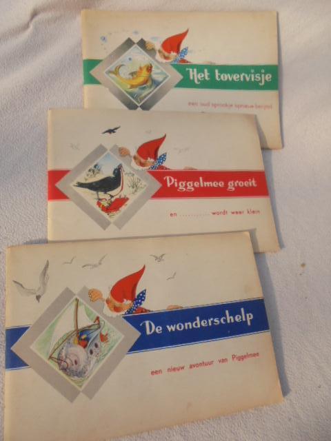 3 x Piggelmee Verhalen (v. Nelle)., Ophalen of Verzenden, Zo goed als nieuw, L.C. Steenhuizen, Plaatjesalbum