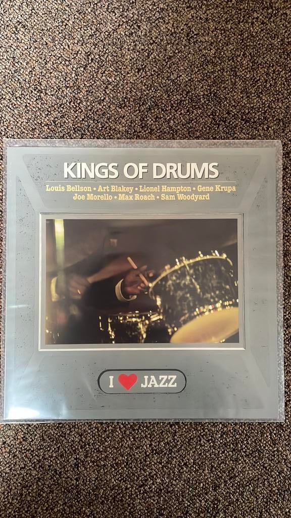 LP Kings of Drums, 1960 tot 1980, Ophalen of Verzenden, Zo goed als nieuw, 12 inch