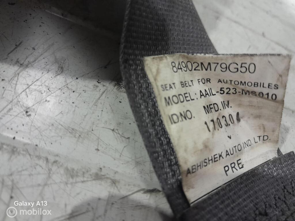 Gordel Suzuki Alto 84902M79G50, Auto-onderdelen, Gebruikt, Ophalen of Verzenden