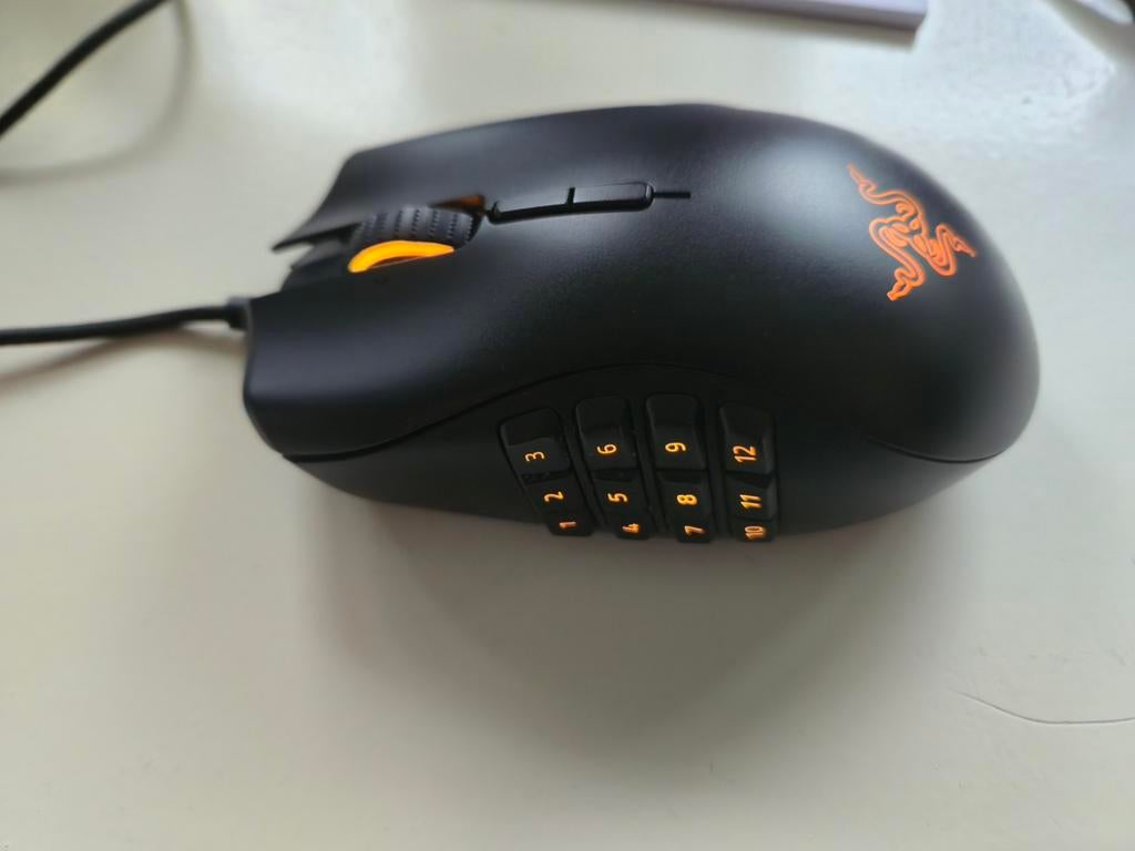Razer Naga Trinity Gaming Muis, Computers en Software, Muizen, Rechtshandig, Muis, Gaming muis, Ophalen of Verzenden