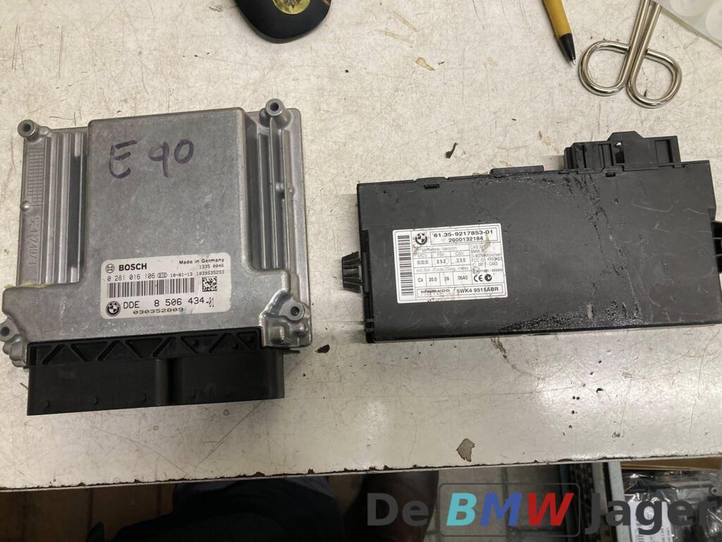 DDE + CAS-module BMW E90/91 LCI  8506434 N47, Gebruikt, Ophalen of Verzenden, BMW