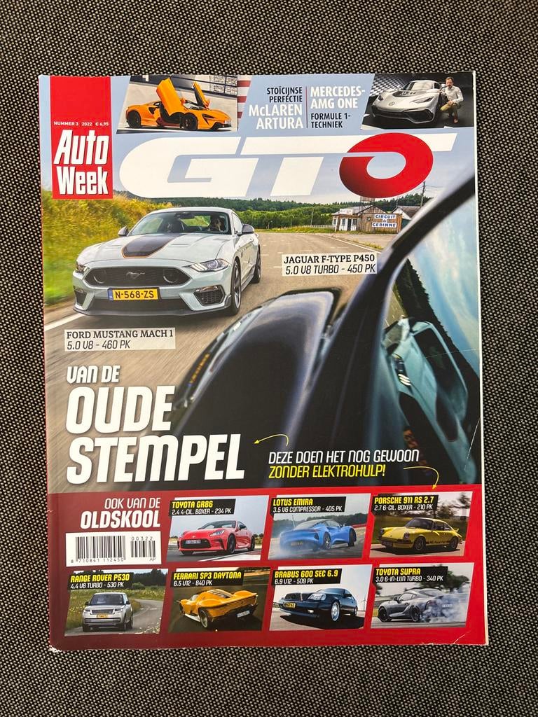 AutoWeek GT - Ford Mustang Mach 1, Jaguar F-Type, Ophalen of Verzenden, Nieuw, Algemeen