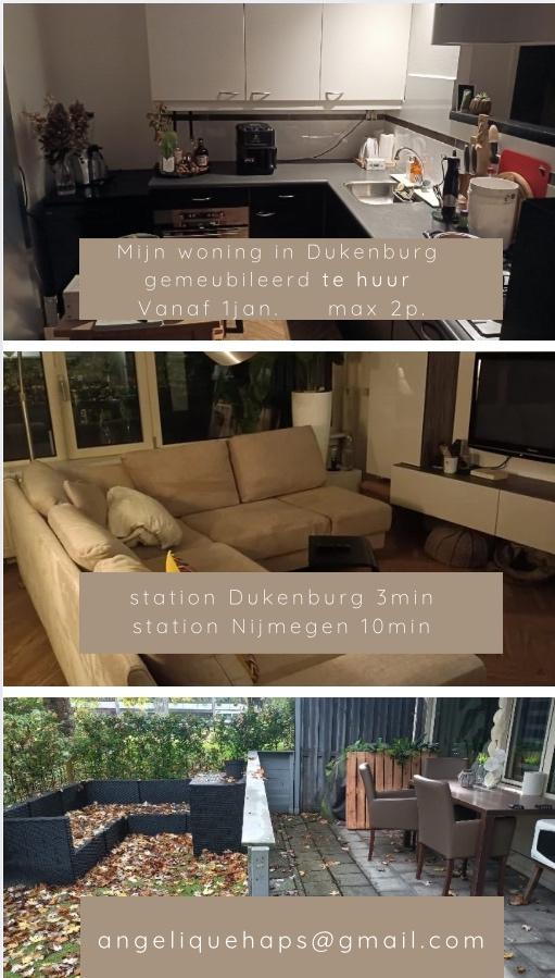 1 persoons woning Nijmegen. 6km van Radboud, Gelderland, Nijmegen, Appartement, 1 kamers