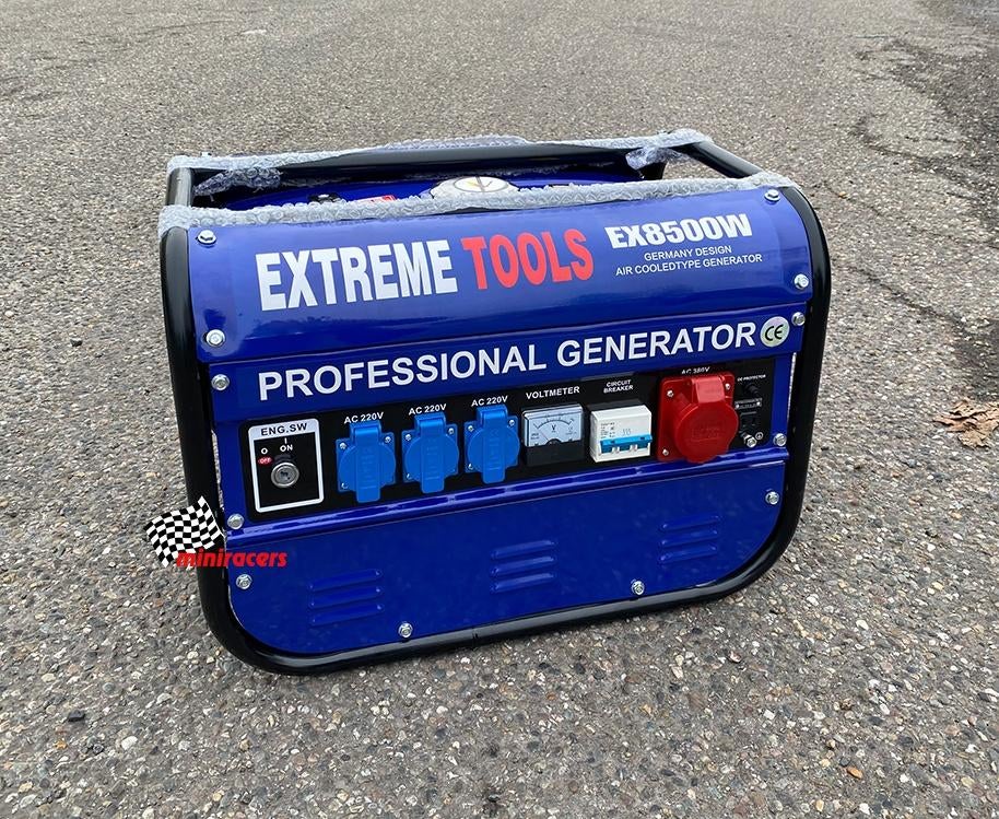 Aggregaat / Generator 5500 watt kraftmuller, Benzine, Nieuw, Ophalen of Verzenden, Geluidgedempt
