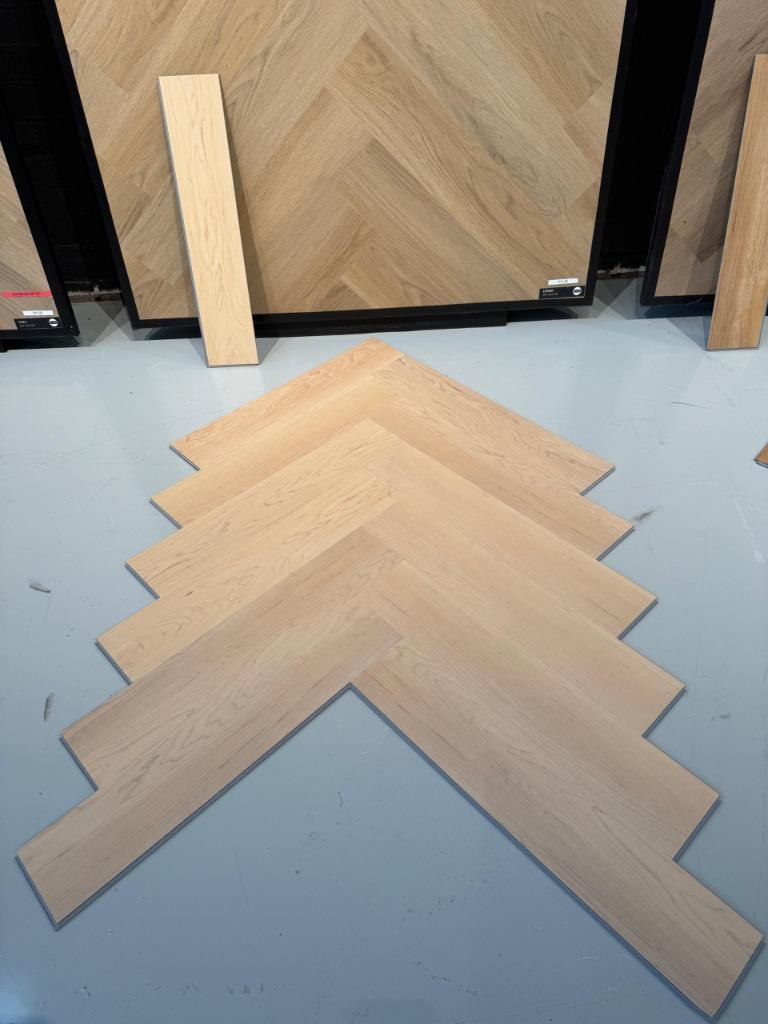 Direct ophalen | PVC laminaat klik visgraat pallets |Utrecht, Doe-het-zelf en Verbouw, Kunststof, 50 tot 150 cm, 4131 NH, Nieuw