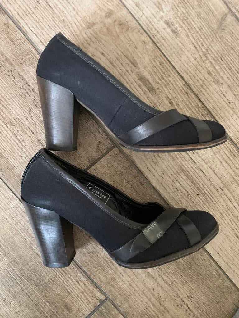 Pumps G-Star zwart 39, Pumps, Zwart, Ophalen of Verzenden, Gedragen