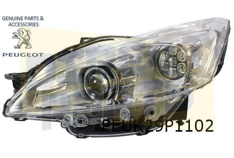 Peugeot 508 (-11/14) koplamp R (HID/ D1S) Origineel! 1613965, Auto-onderdelen, Verlichting, -, Verzenden, -, Nieuw
